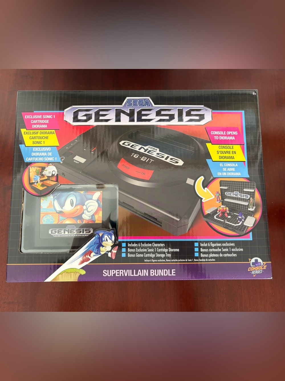 Sega Genesis Supervillain Bundle